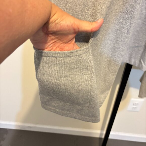 J. Jill Pure Jill Cotton Cashmere Open Front Long Sleeve Cardigan - Picture 7 of 12